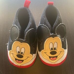 Disney Mickey Mouse Toddler Shoes Red 0-6m Size